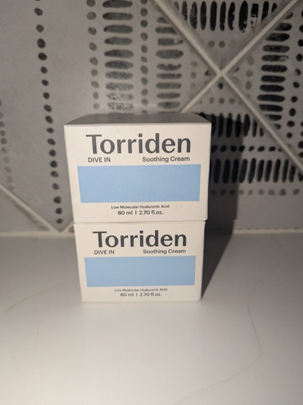 Torriden Dive In Soothing Face Cream With Hyaluronic Acid (2 Pack)